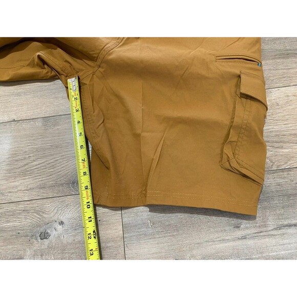 Kuhl Renegade Cargo Mens 40X10 Brown Nylon Stretch Born in the Mouintain Shorts - Picture 9 of 9